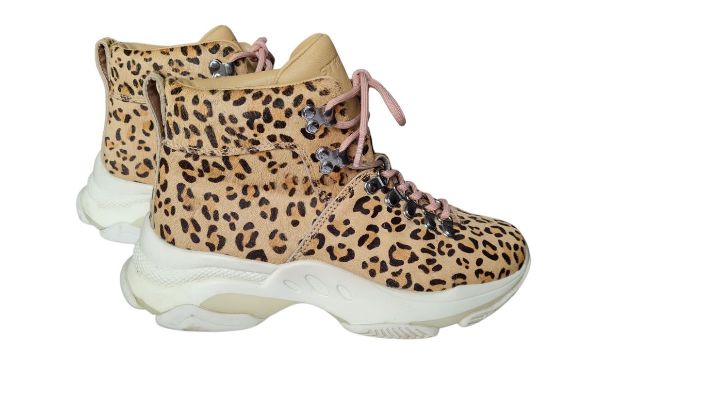 Stockholm Designer Group Sneaker Leopardmønster str. 38