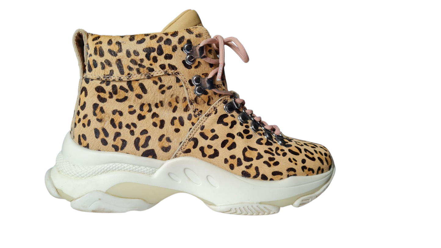 Stockholm Designer Group Sneaker Leopardmønster str. 38