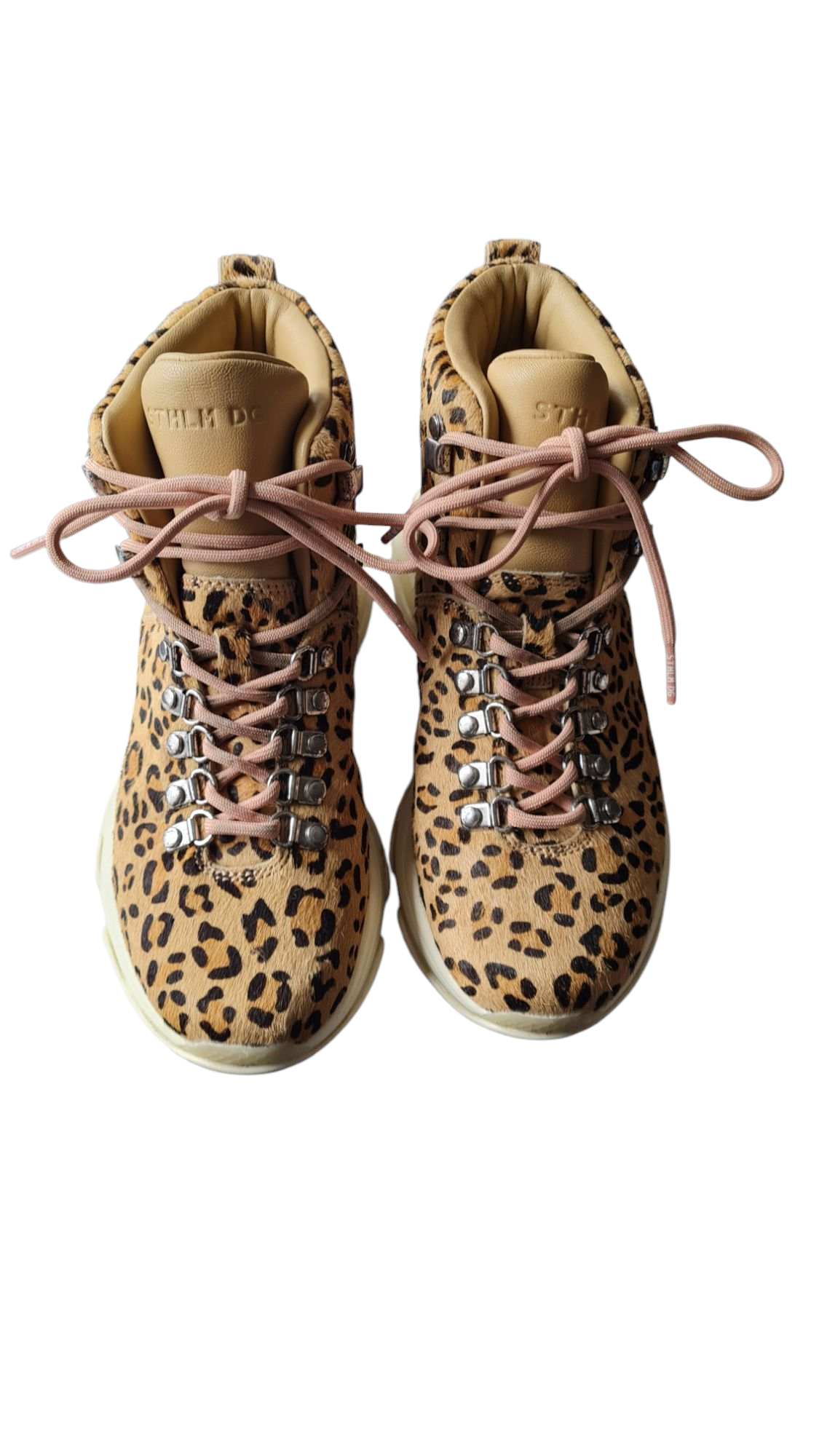 Stockholm Designer Group Sneaker Leopardmønster str. 38
