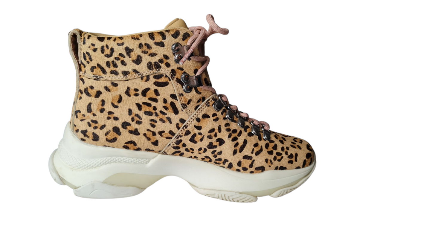 Stockholm Designer Group Sneaker Leopardmønster str. 38