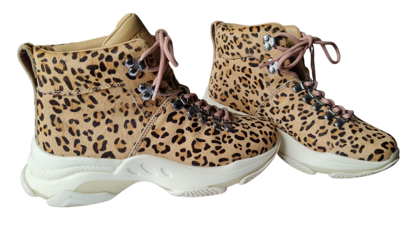 Stockholm Designer Group Sneaker Leopardmønster str. 38